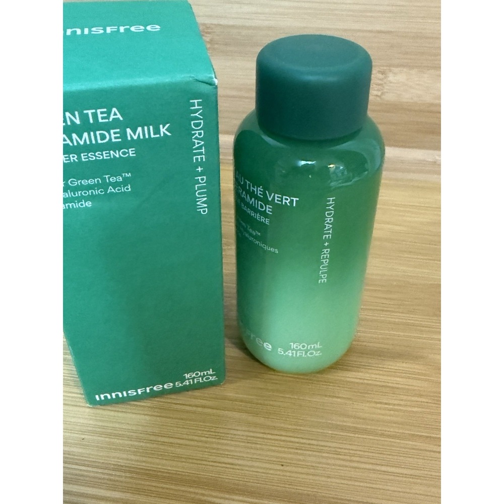 INNISFREE Green Tea Ceramide Milk Barrier Essence 160ml/5.4ozK-Beauty Sealed/NEW - Picture 5 of 5